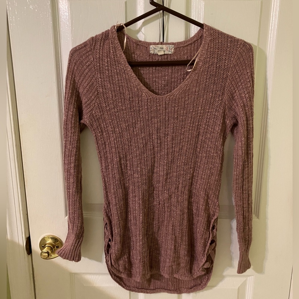 Pink Sweater